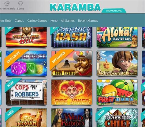 karamba casino games